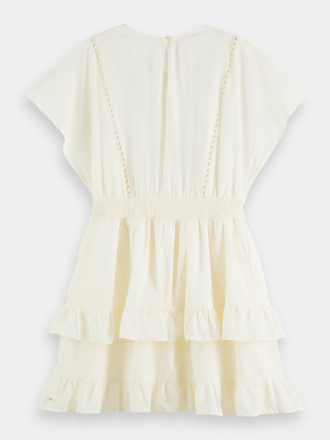 Broiderie anglaise midi dress