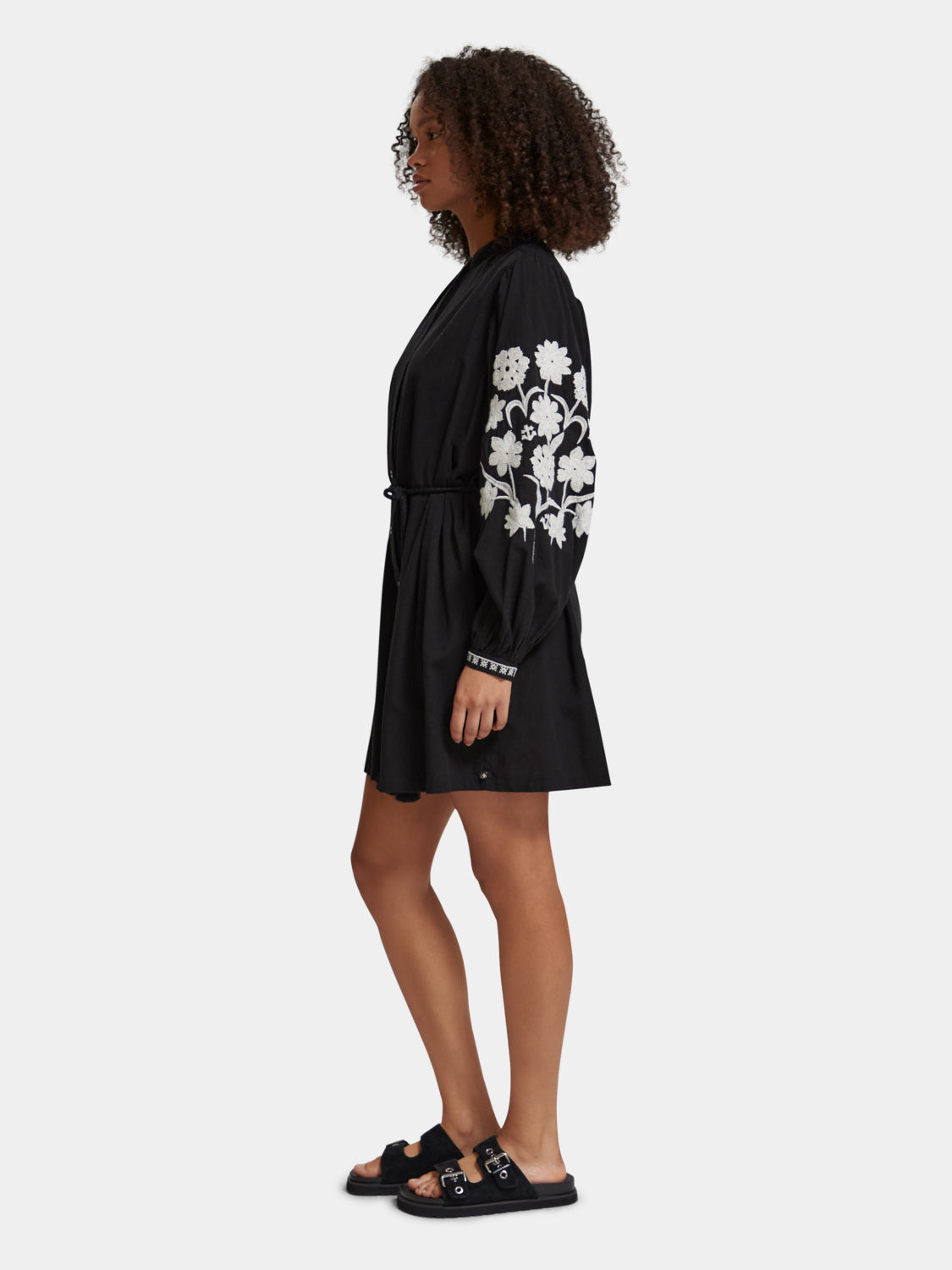 Broiderie anglaise mini dress - Scotch & Soda NZ