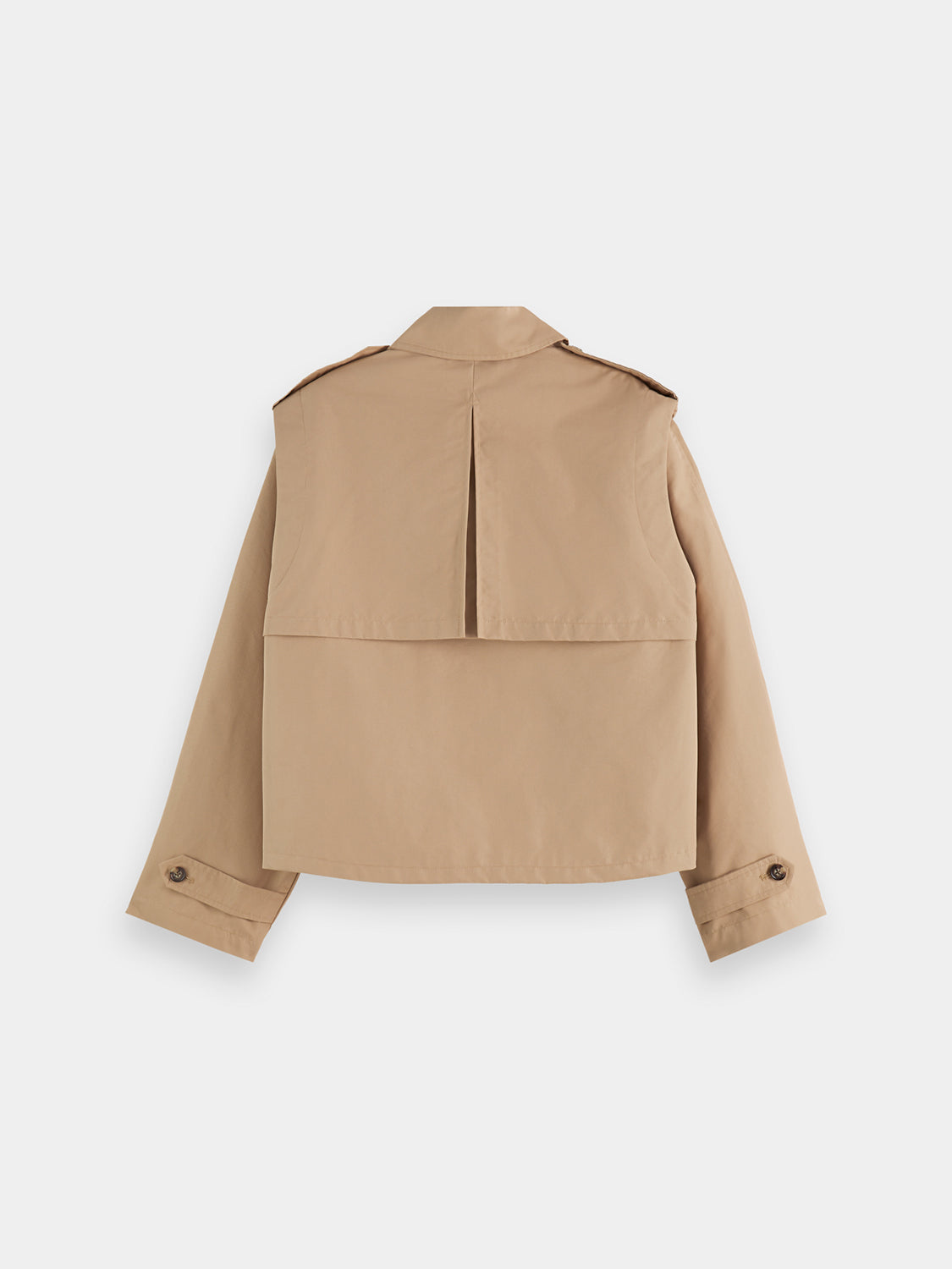 Cropped trench coat - Scotch & Soda NZ