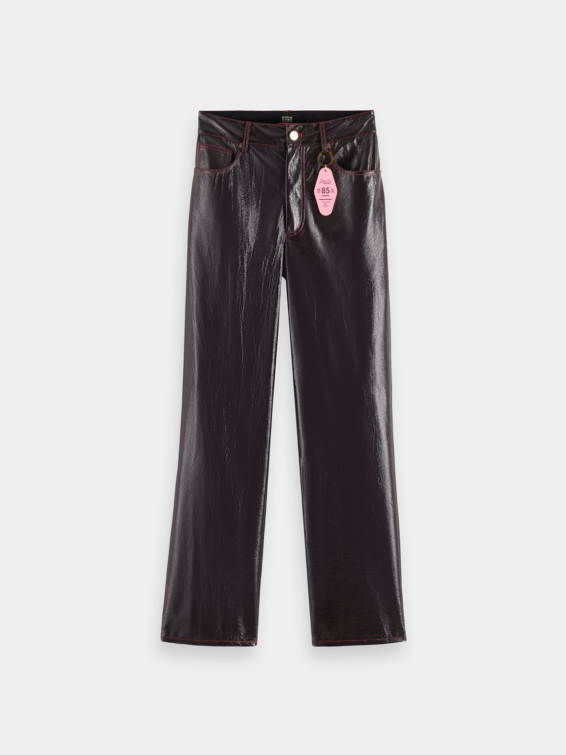 Sky faux leather vinyl pants - Scotch & Soda NZ