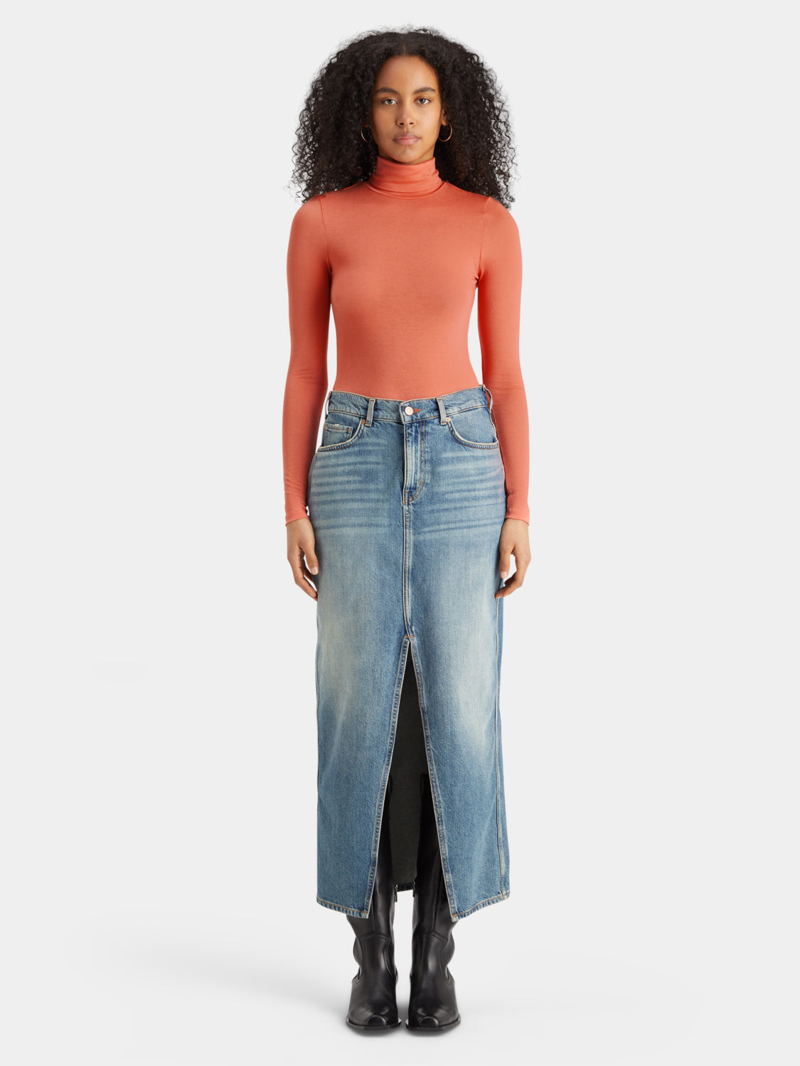 Long sleeved turtleneck - Scotch & Soda NZ