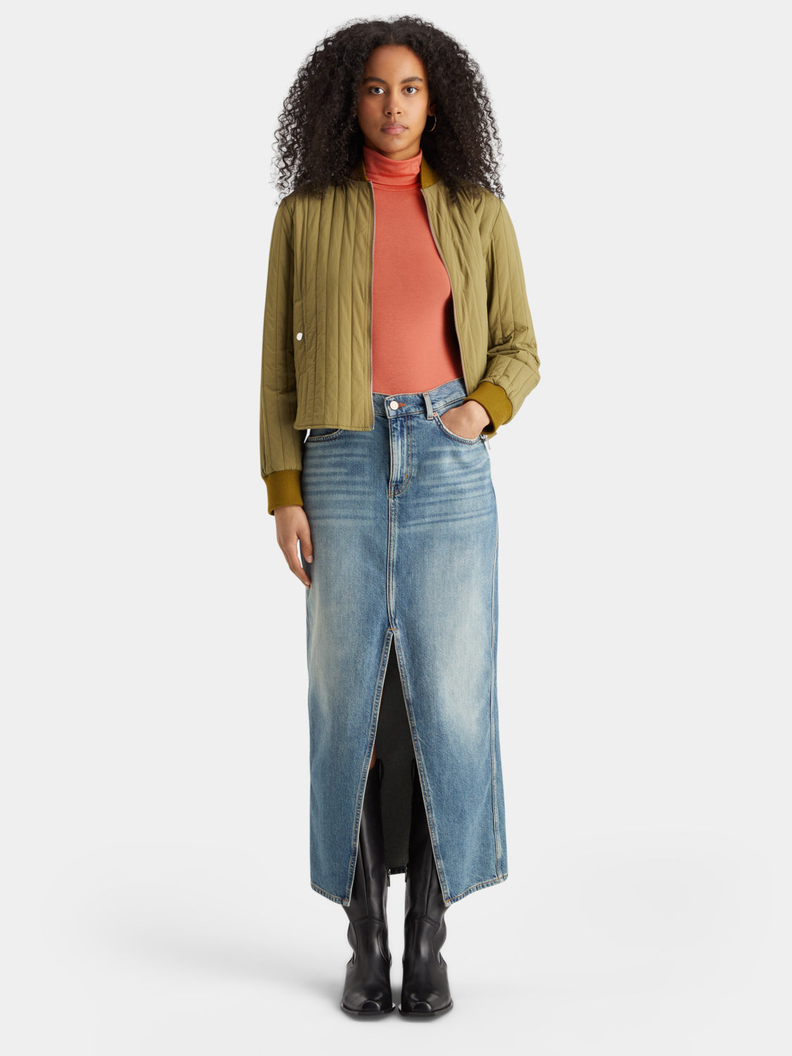 Long sleeved turtleneck - Scotch & Soda NZ