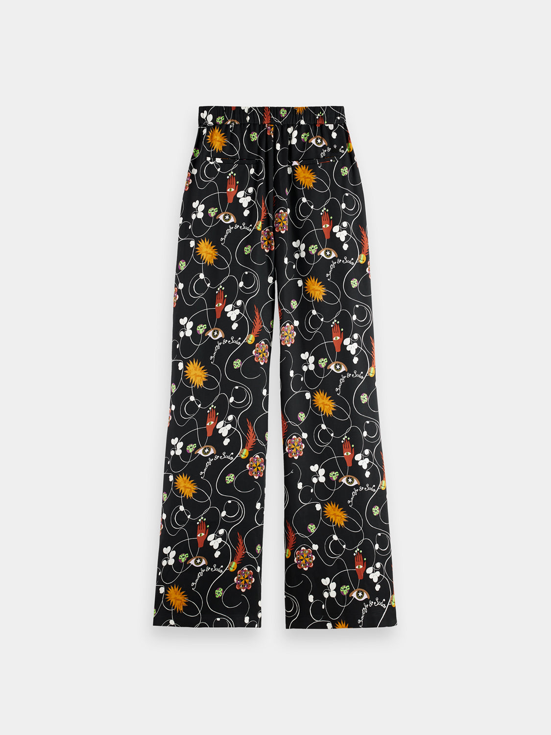 Eleni wide fit pants - Scotch & Soda NZ