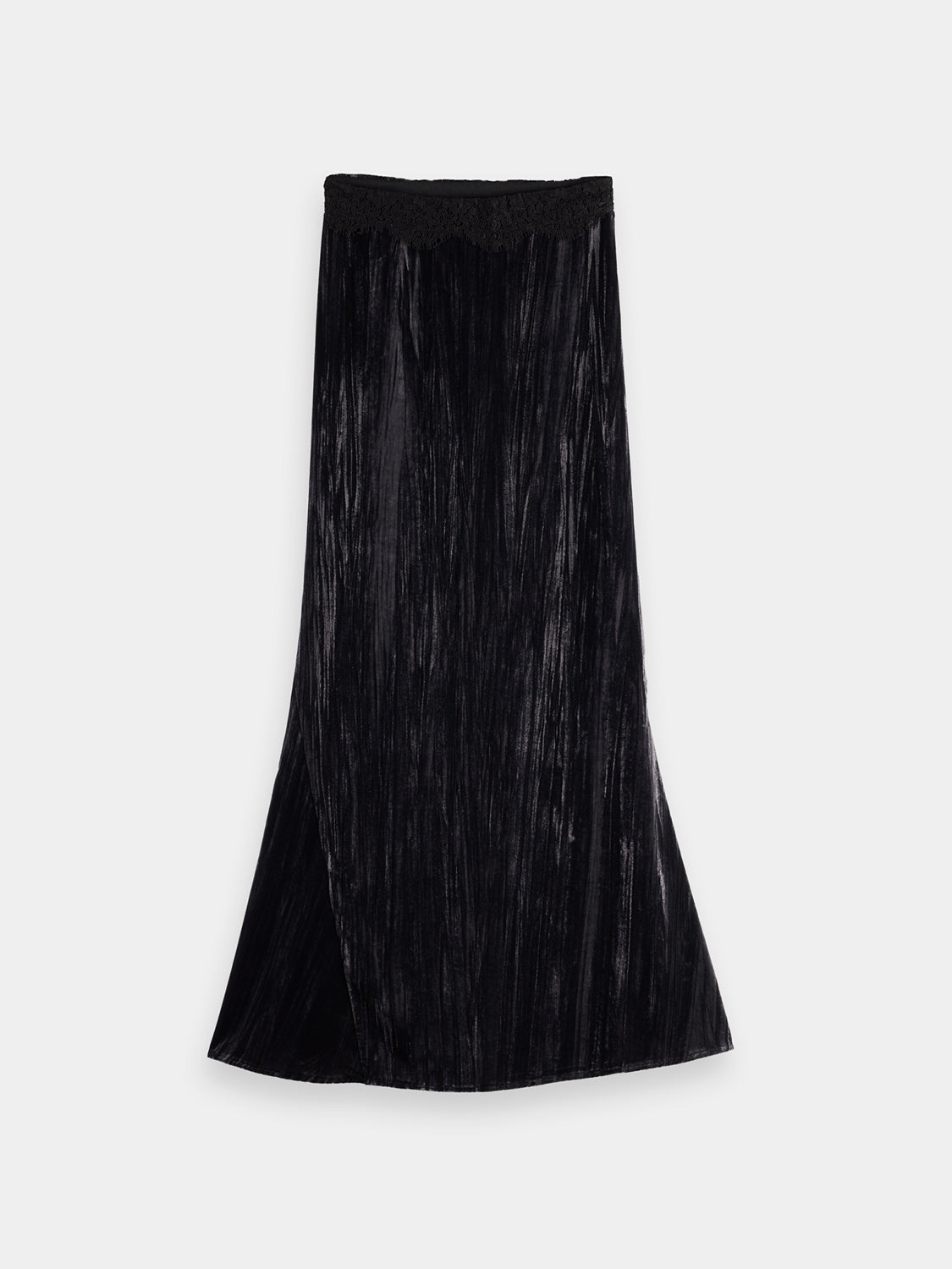 Velvet midi skirt - Scotch & Soda NZ