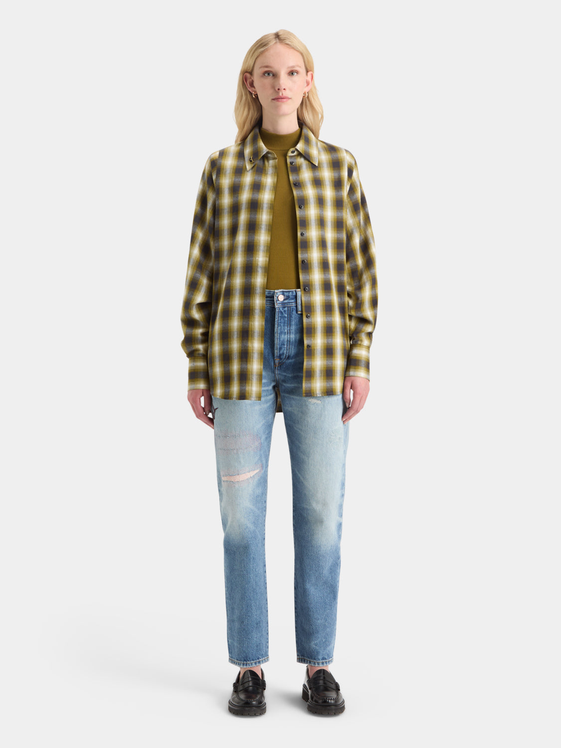 Flannel check shirt - Scotch & Soda NZ