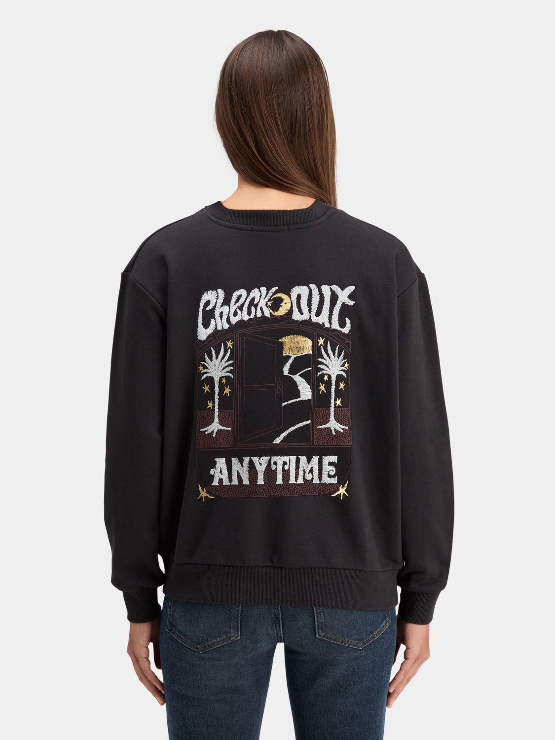 Relaxed fit sweatshirt - Scotch & Soda NZ
