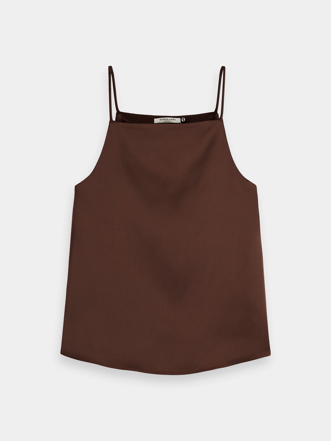 Satin tank top - Scotch & Soda NZ