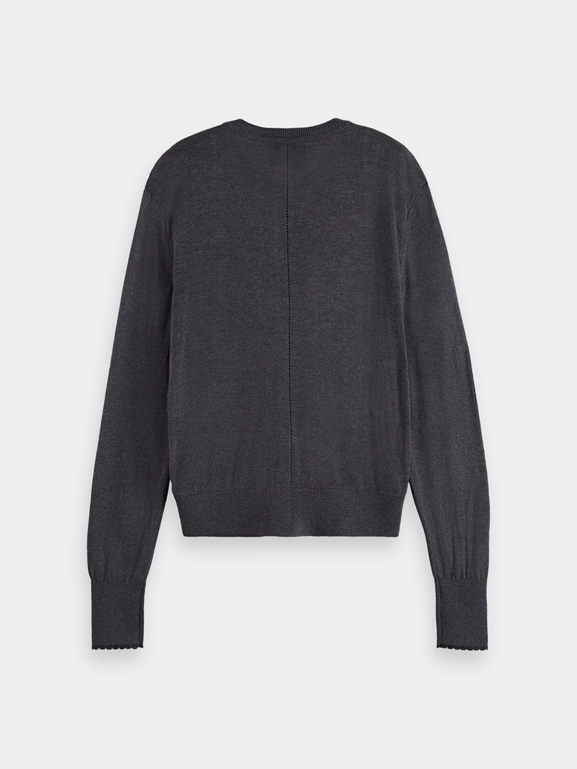 Crewneck cardigan