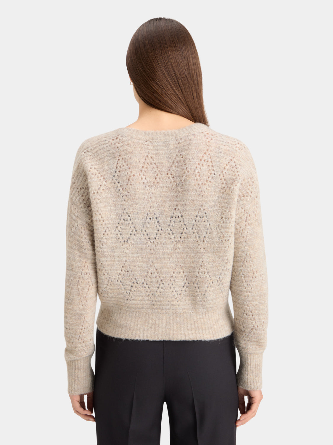 Boucle v-neck pullover - Scotch & Soda NZ