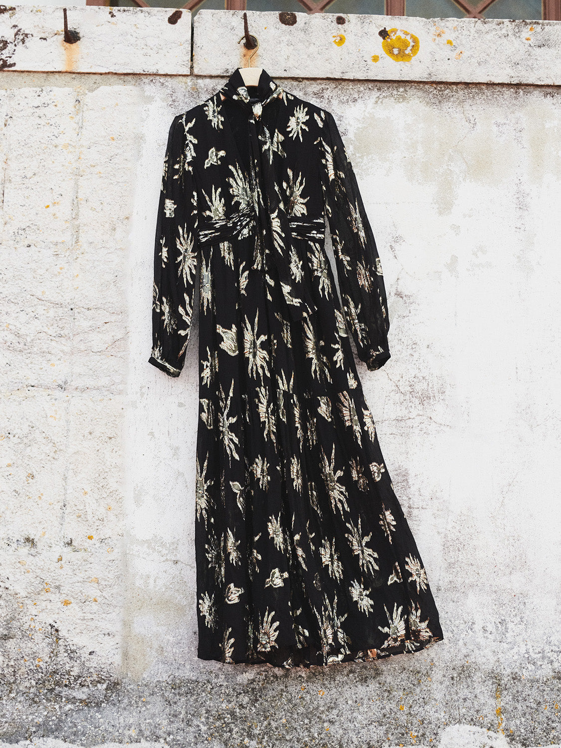Lurex fil coupe maxi dress - Scotch & Soda NZ