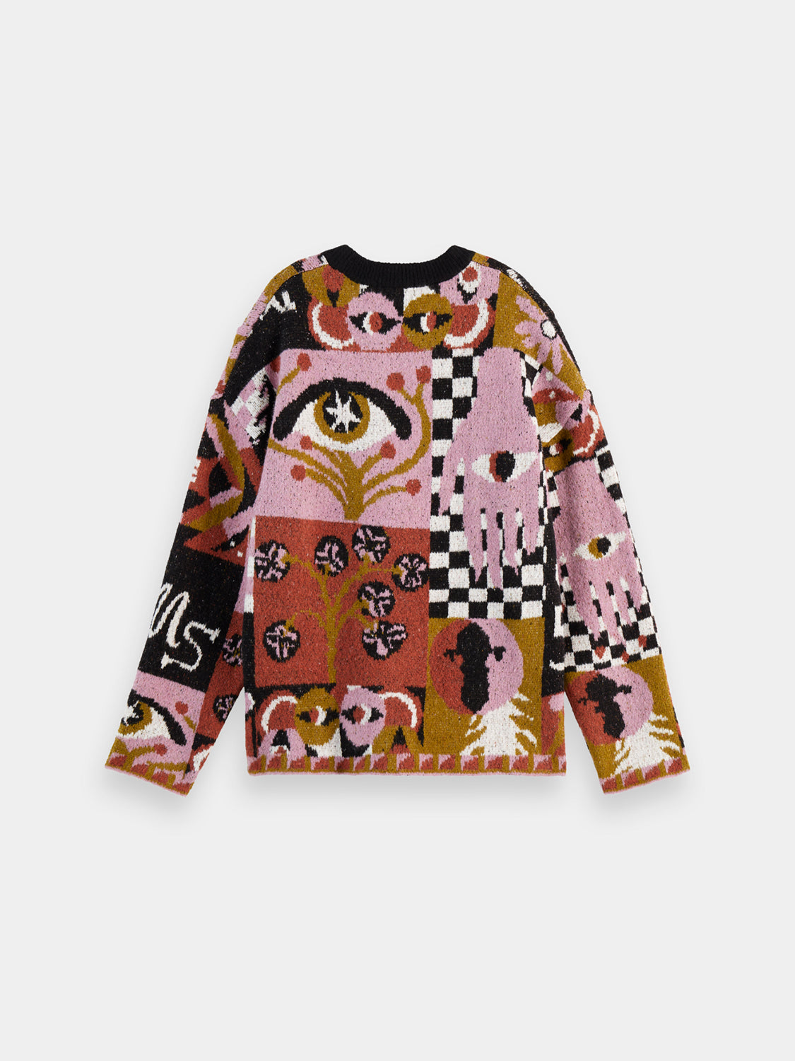 Graphic oversized pullover - Scotch & Soda NZ