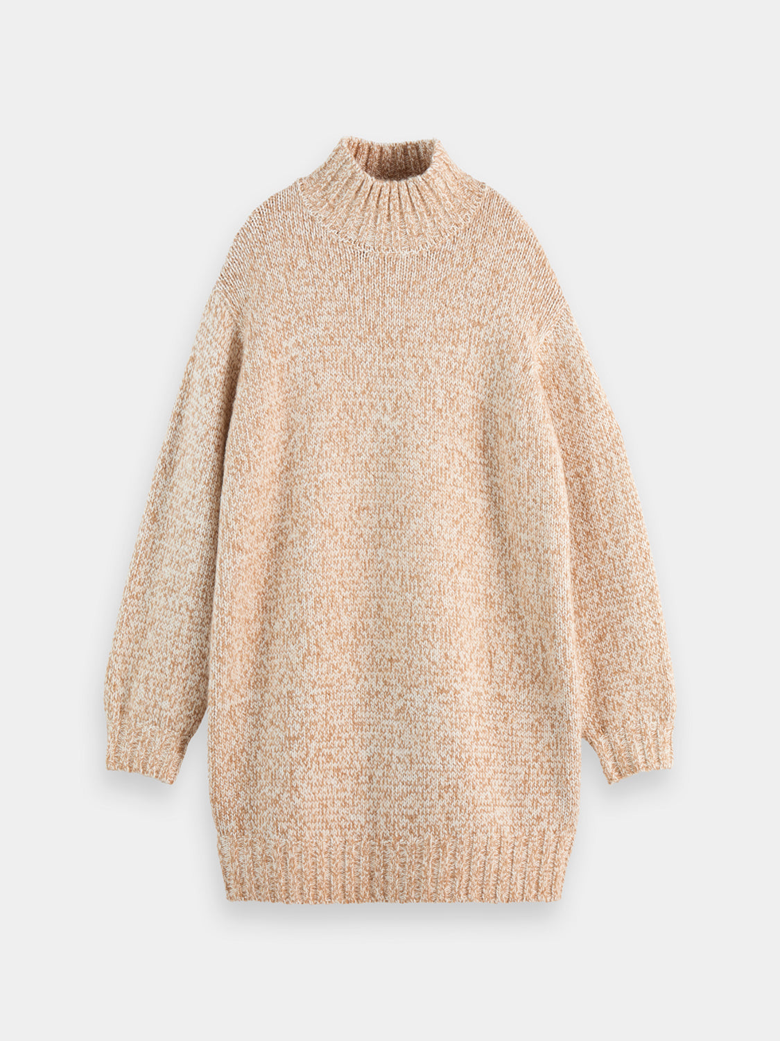 Chunky knit mini dress