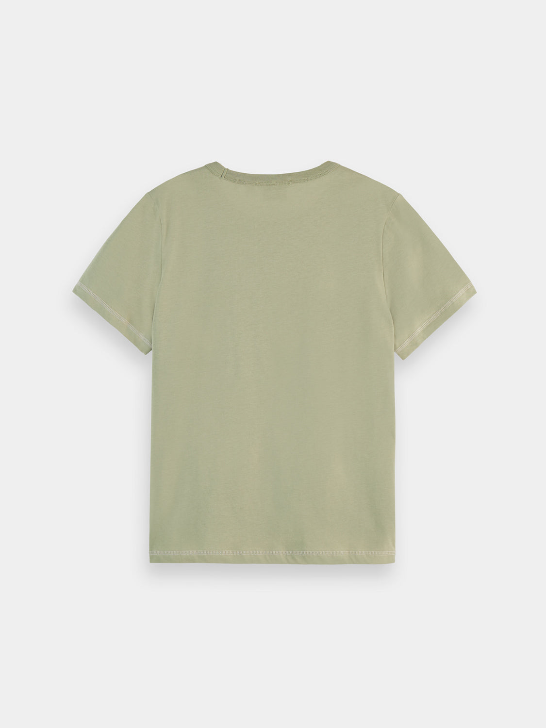 Flatlock chest logo t-shirt