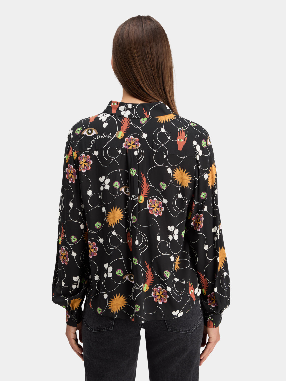 Viscose printed shirt - Scotch & Soda NZ