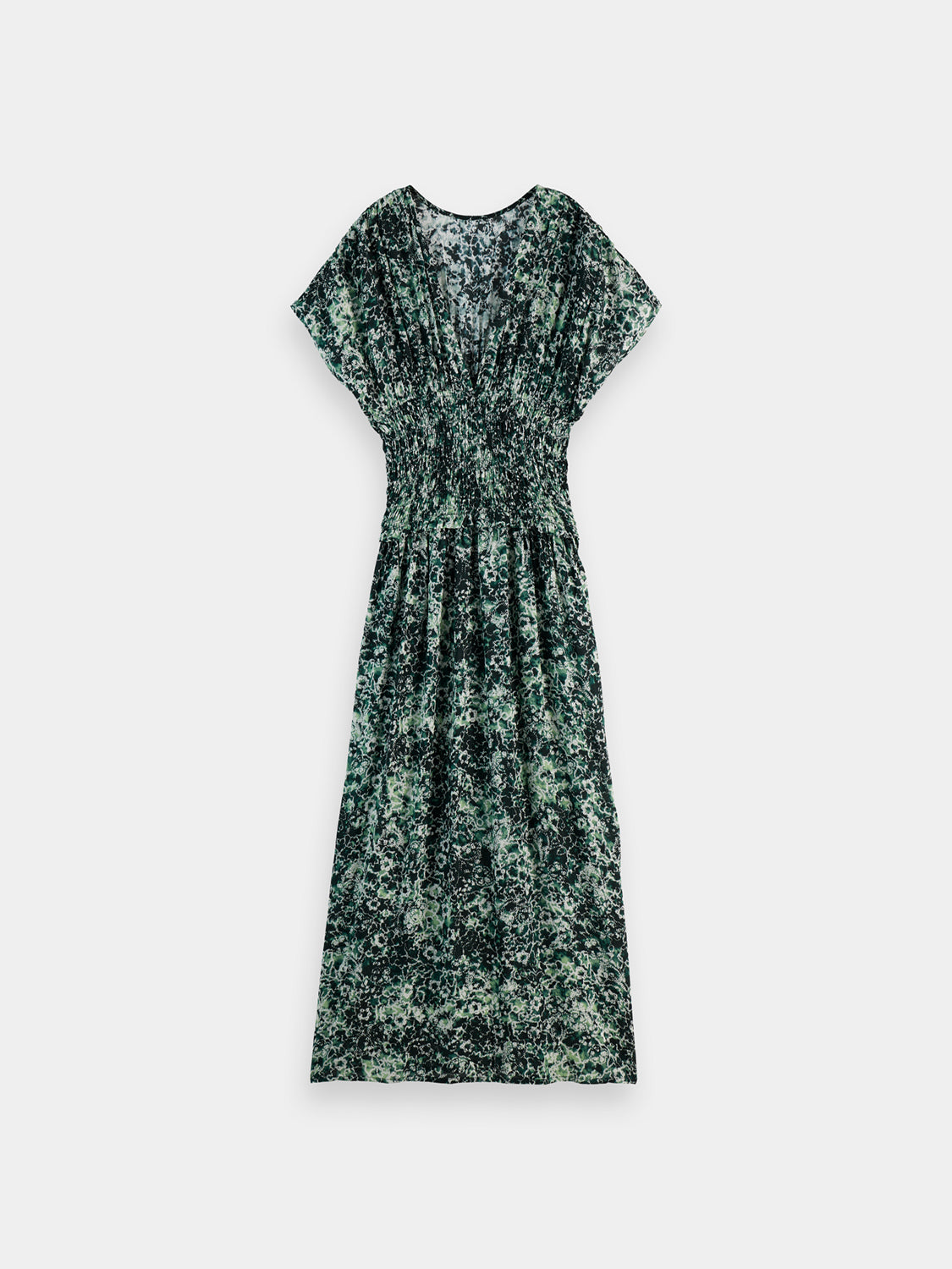 Printed modal maxi dress - Scotch & Soda NZ