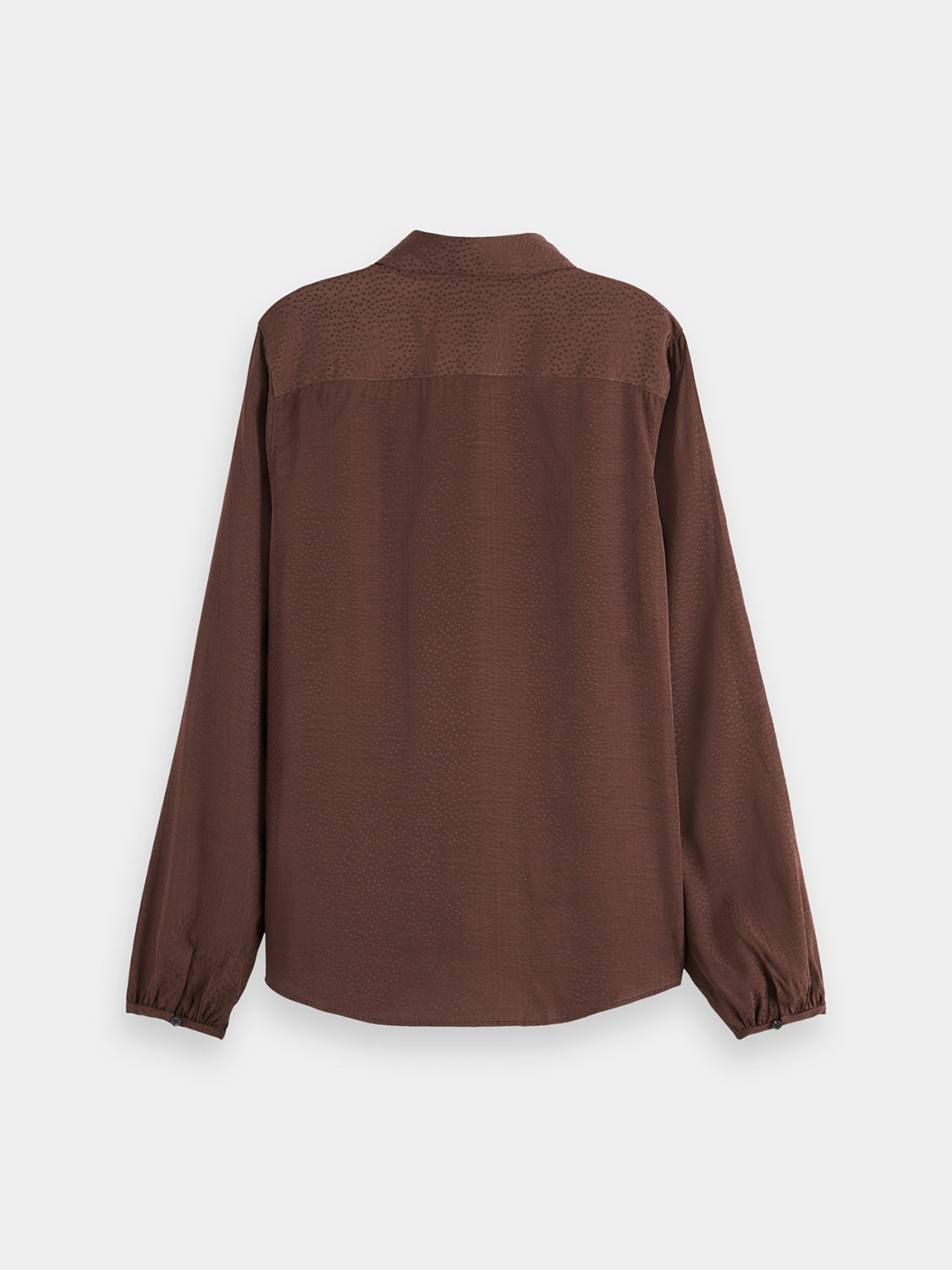 Viscose jacquard shirt - Scotch & Soda NZ