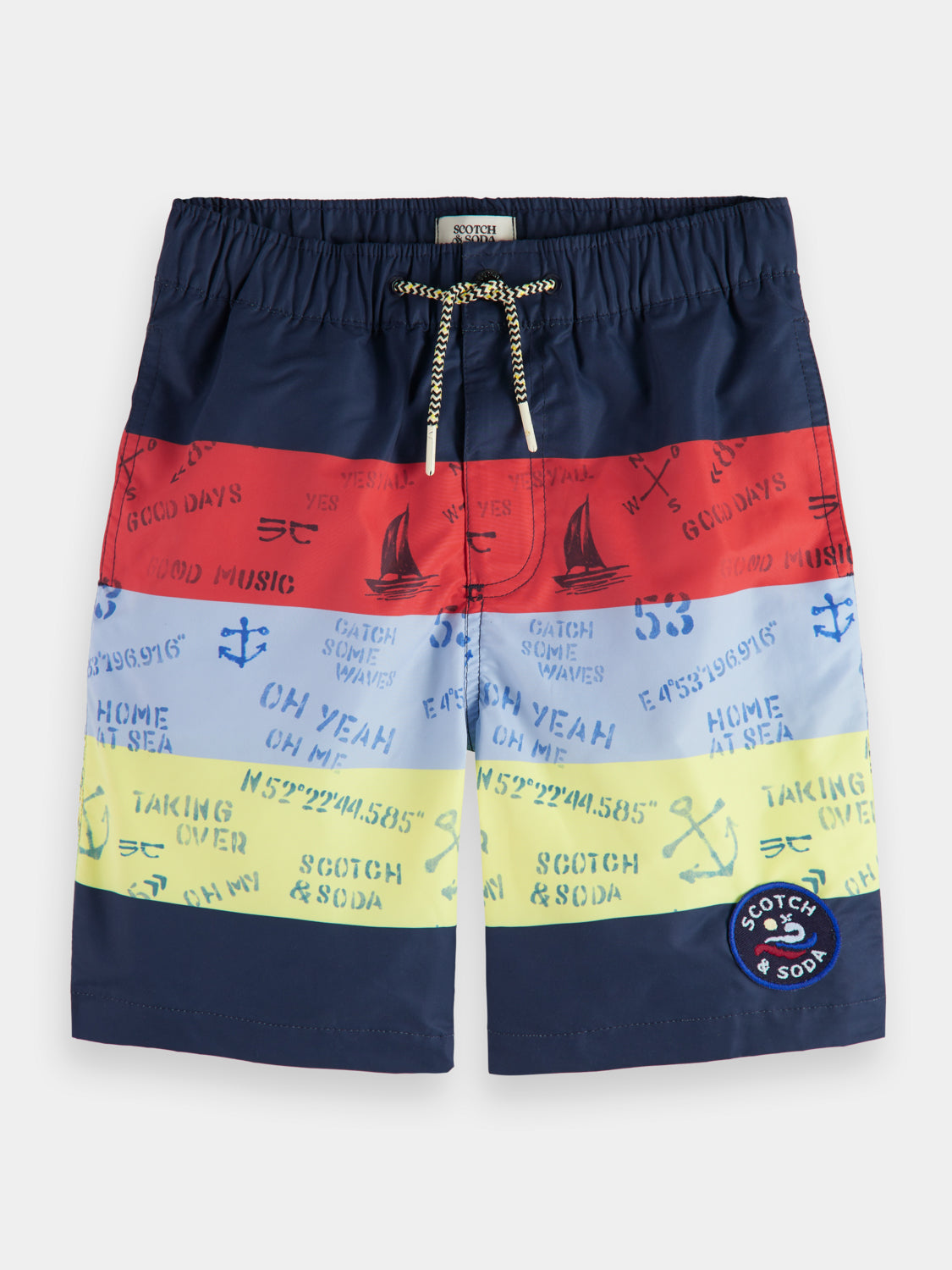 Kids - Colourblock swimshorts