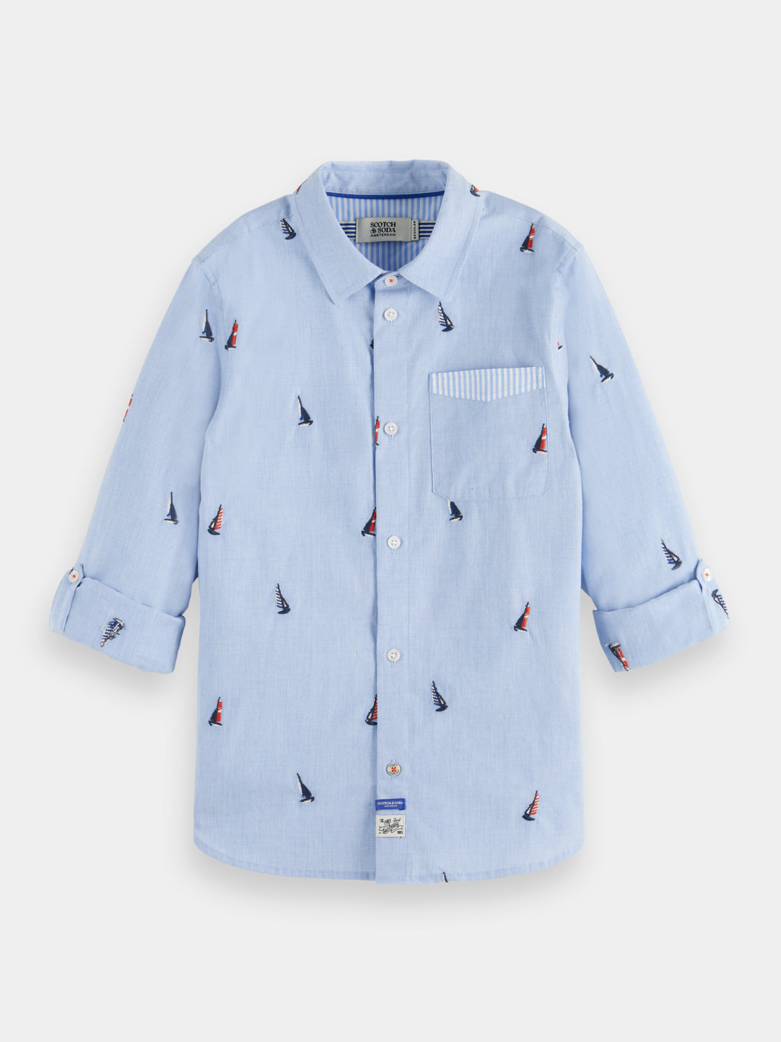 Kids - Miini embroidery shirt