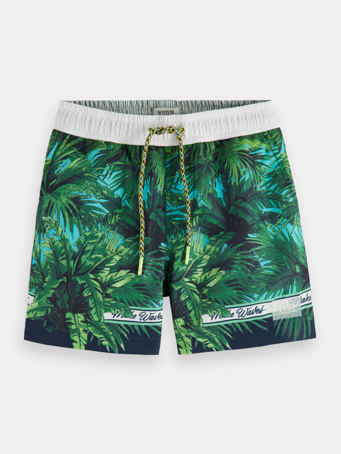 Kids - Printed swimshorts - Scotch & Soda NZ