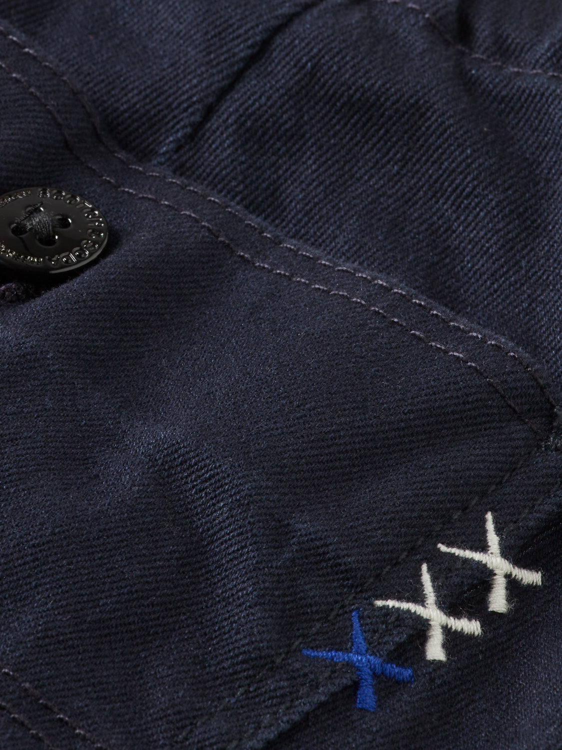 Kids' cargo pants by Scotch & Soda featuring multiple pockets, adjustable waistband, and durable fabric in a casual style.