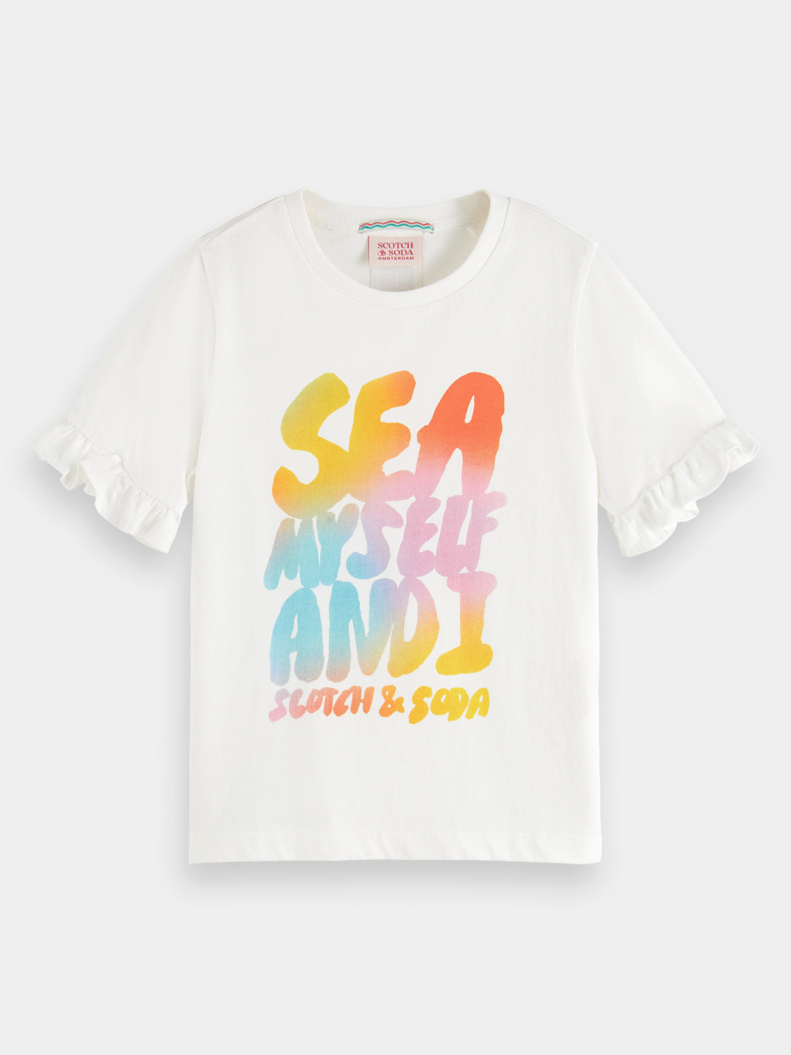 Kids - Ruffle t-shirt