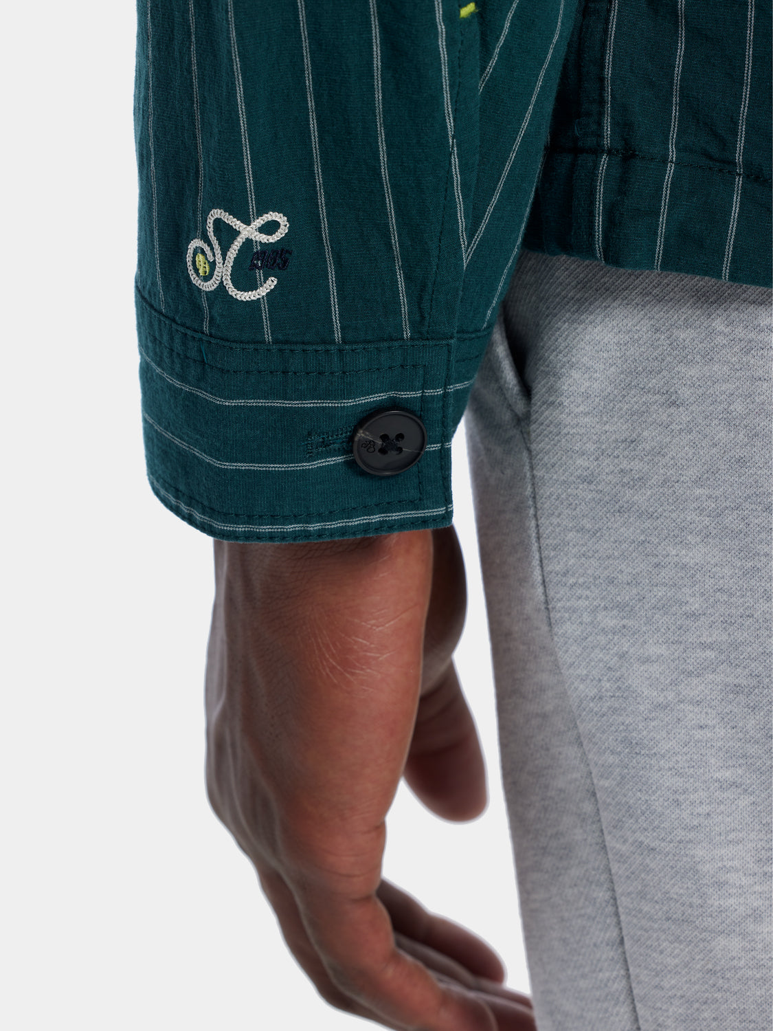Pinstriped bomber jacket - Scotch & Soda NZ