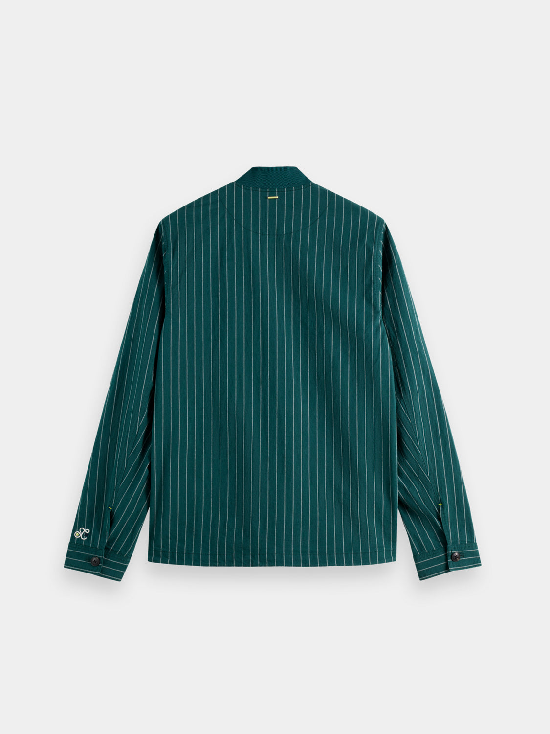 Pinstriped bomber jacket - Scotch & Soda NZ