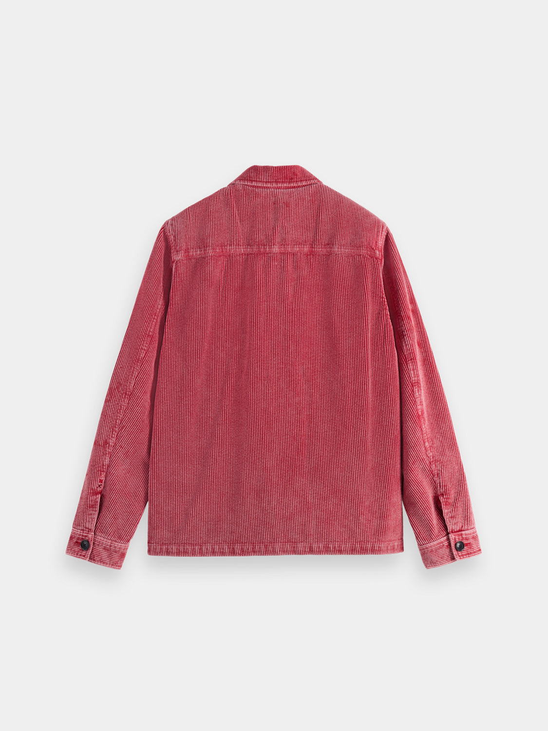 Washed corduroy worker jacket