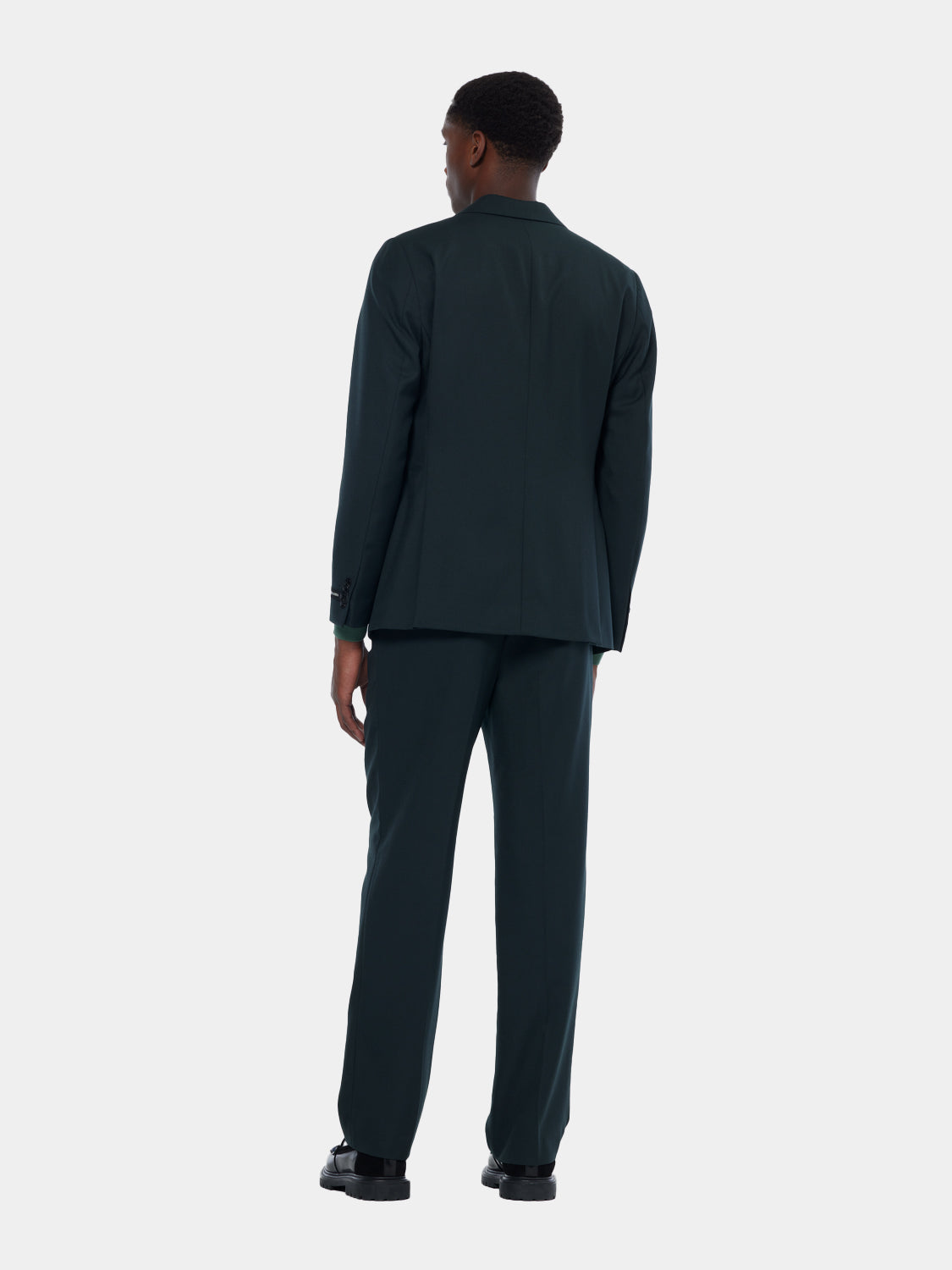 Peak lapel blazer
