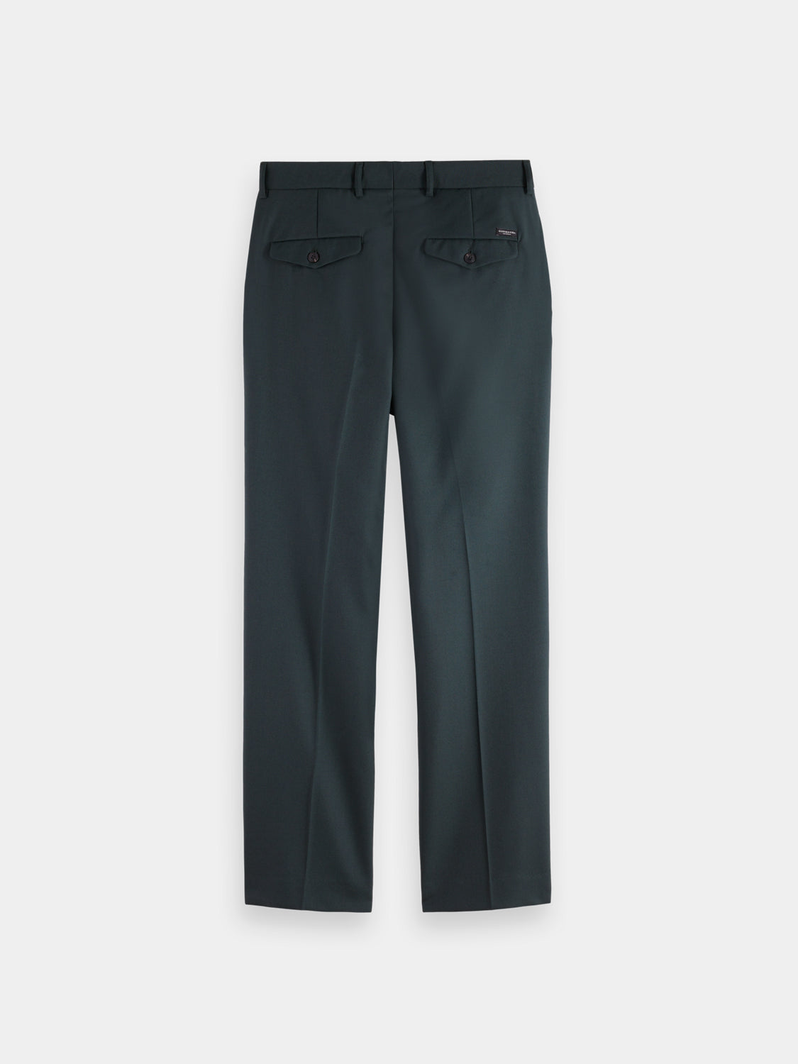 Pleated tailored chinos