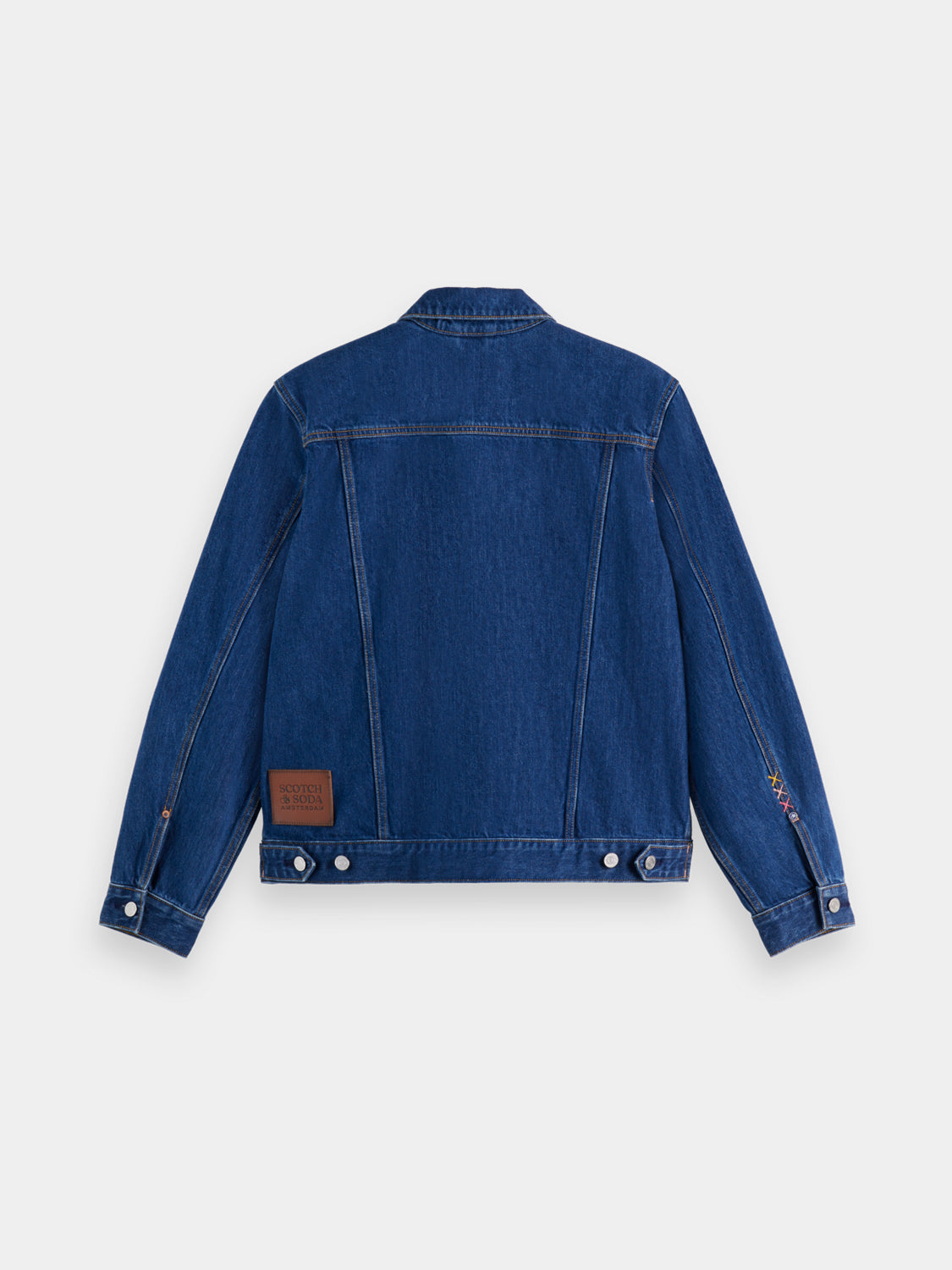 Denim trucker jacket - Scotch & Soda NZ