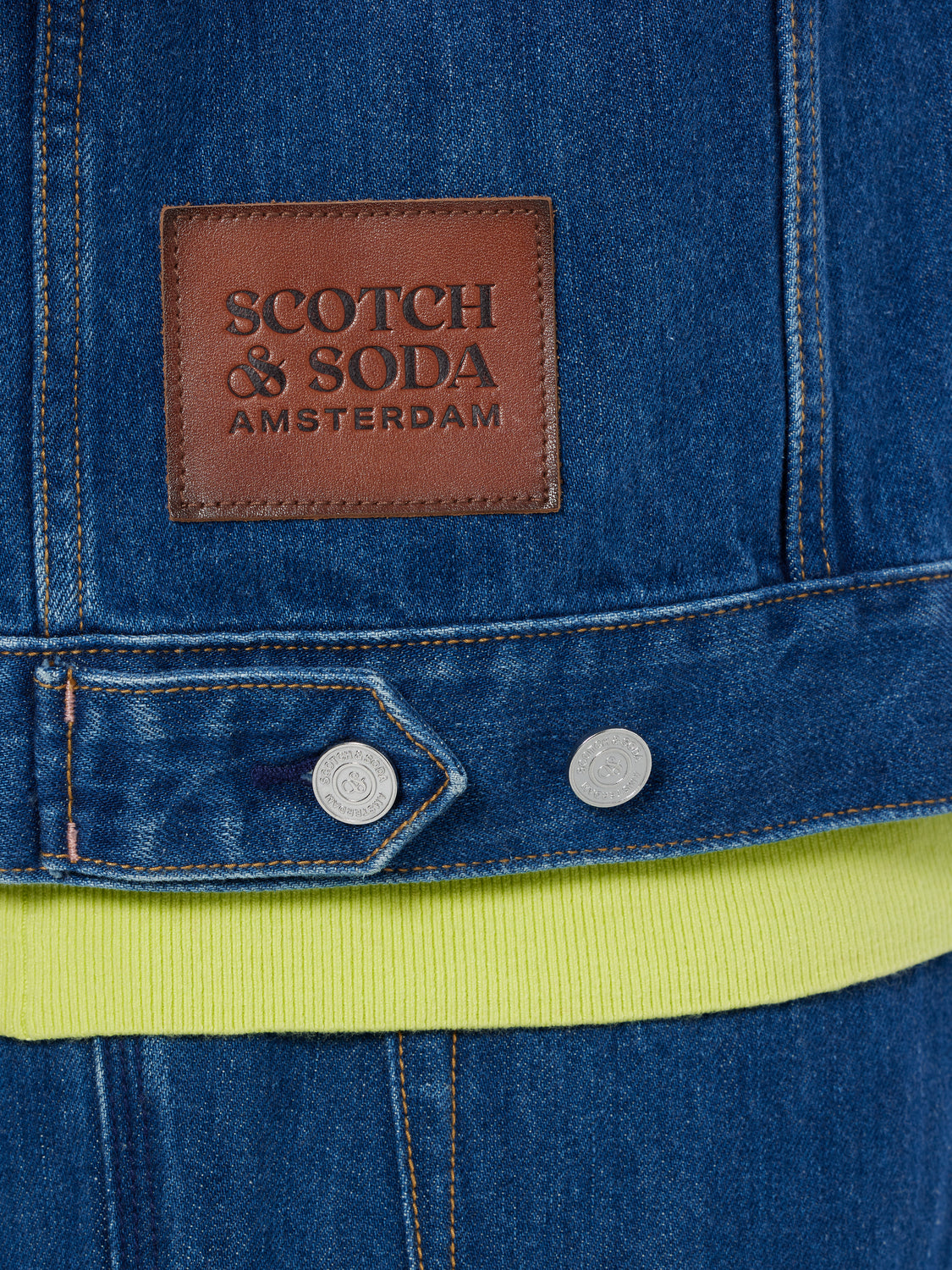 Denim trucker jacket - Scotch & Soda NZ