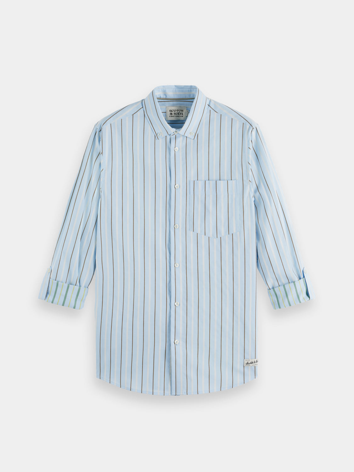 Dobby striped shirt