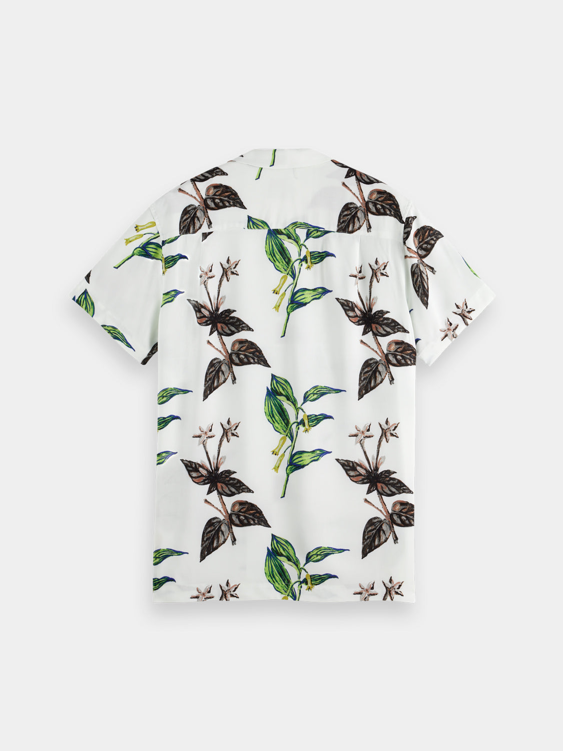 Printed viscose shirt - Scotch & Soda NZ