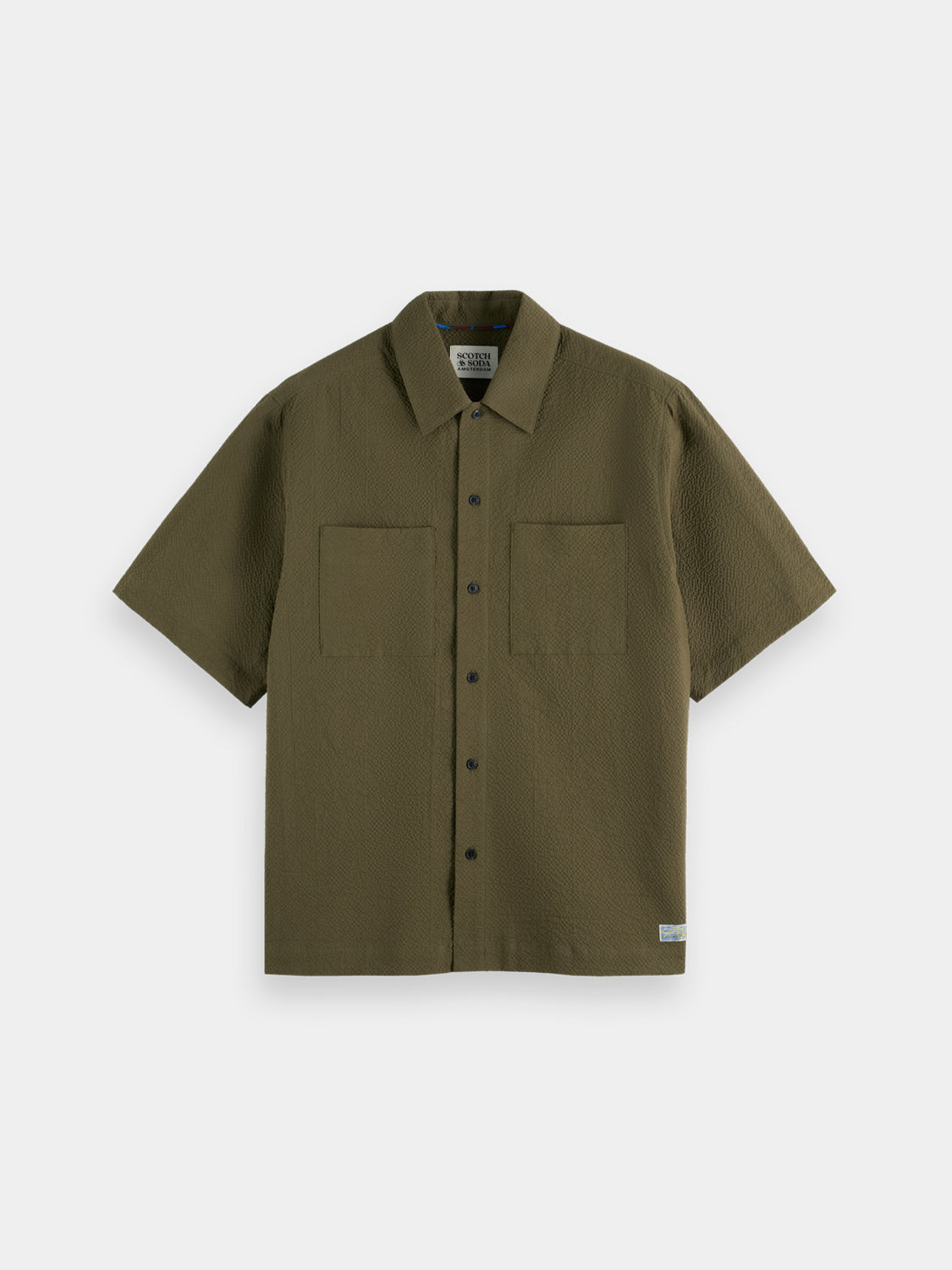 Seersucker shirt - Scotch & Soda NZ