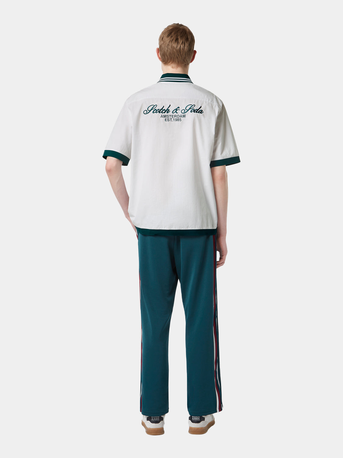 Poplin polo shirt - Scotch & Soda NZ