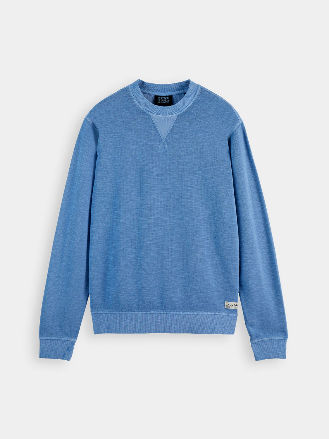 Garment-dyed sweatshirt - Scotch & Soda NZ
