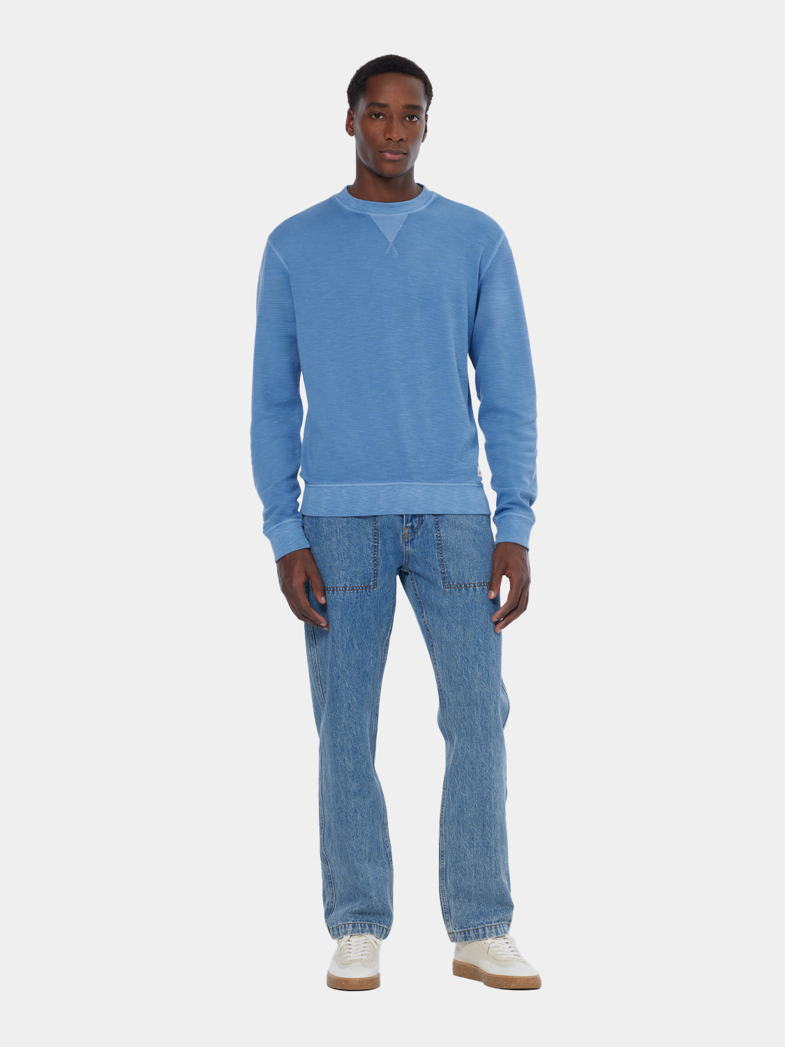 Garment-dyed sweatshirt - Scotch & Soda NZ