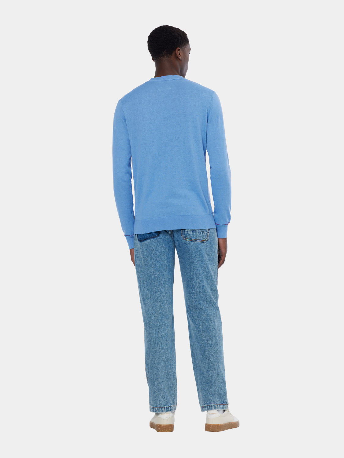 Linen-blend pullover - Scotch & Soda NZ