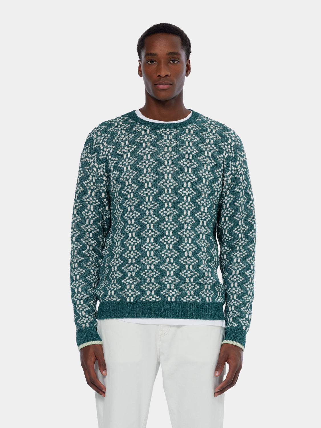 Jacquard pullover