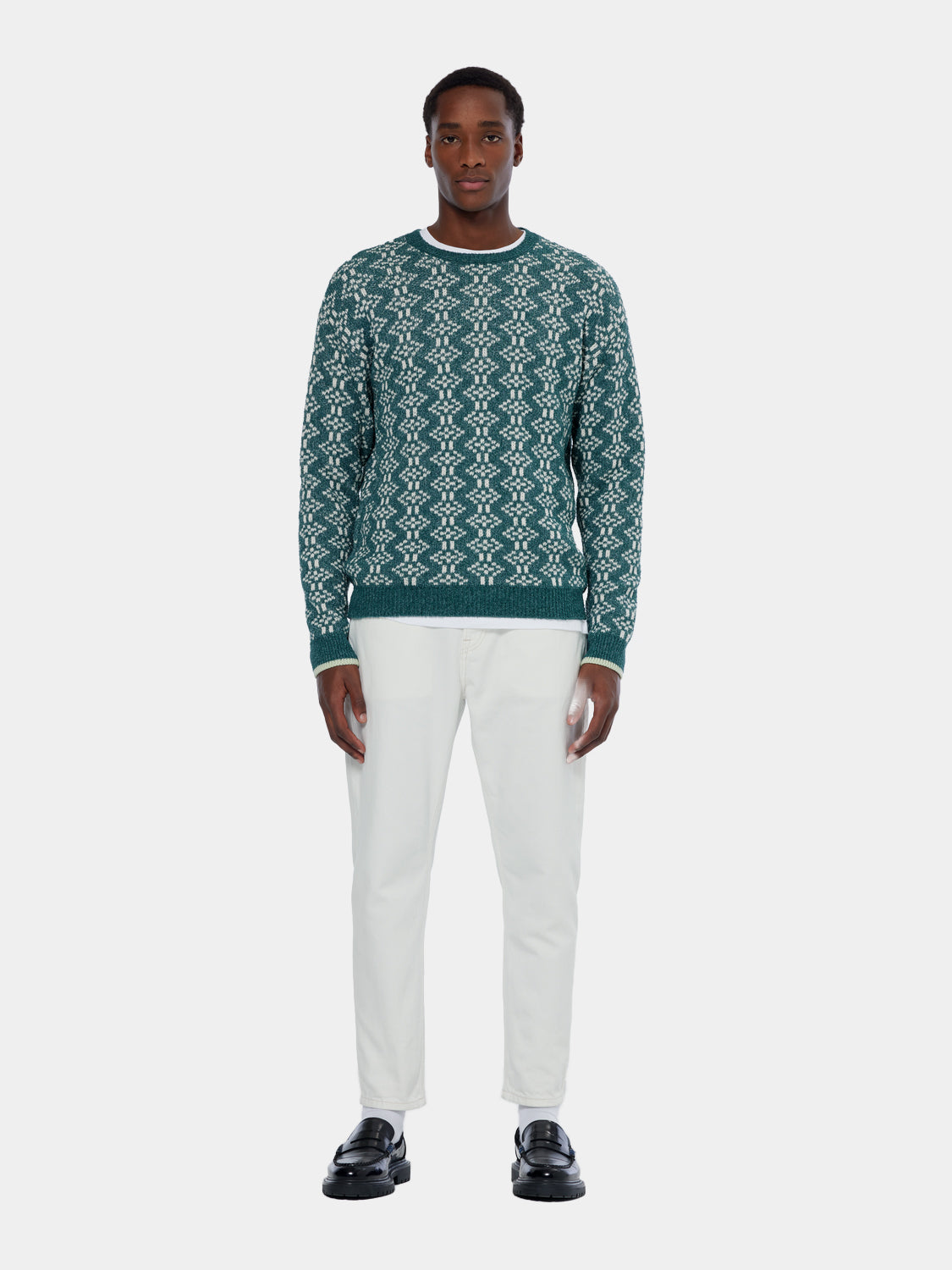 Jacquard pullover