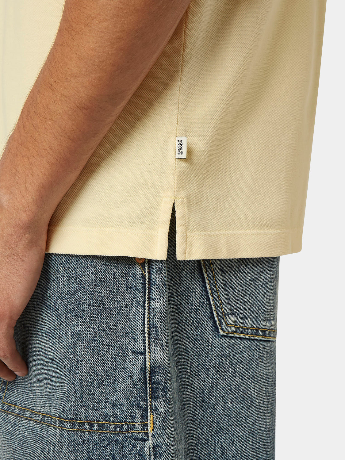 Garment-dyed polo - Scotch & Soda NZ