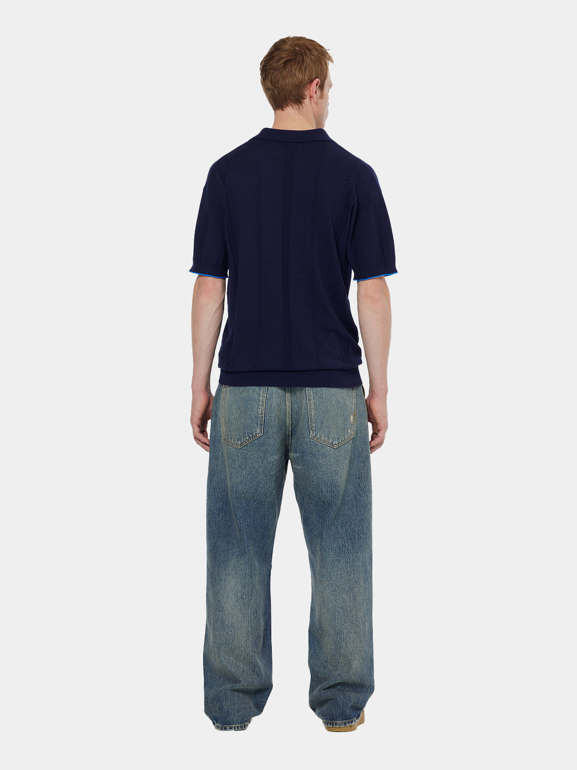 Knitted polo - Scotch & Soda NZ