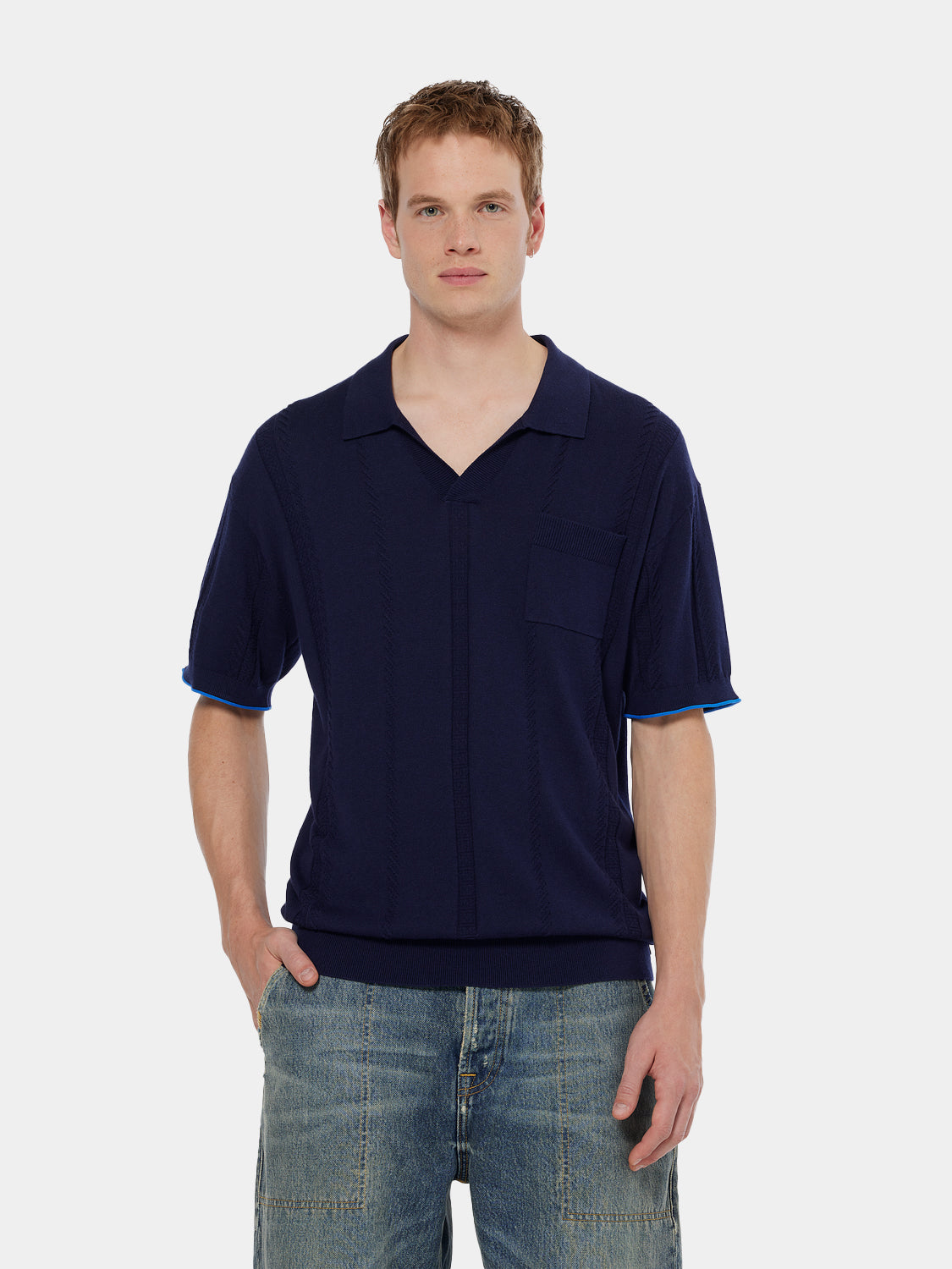 Knitted polo - Scotch & Soda NZ