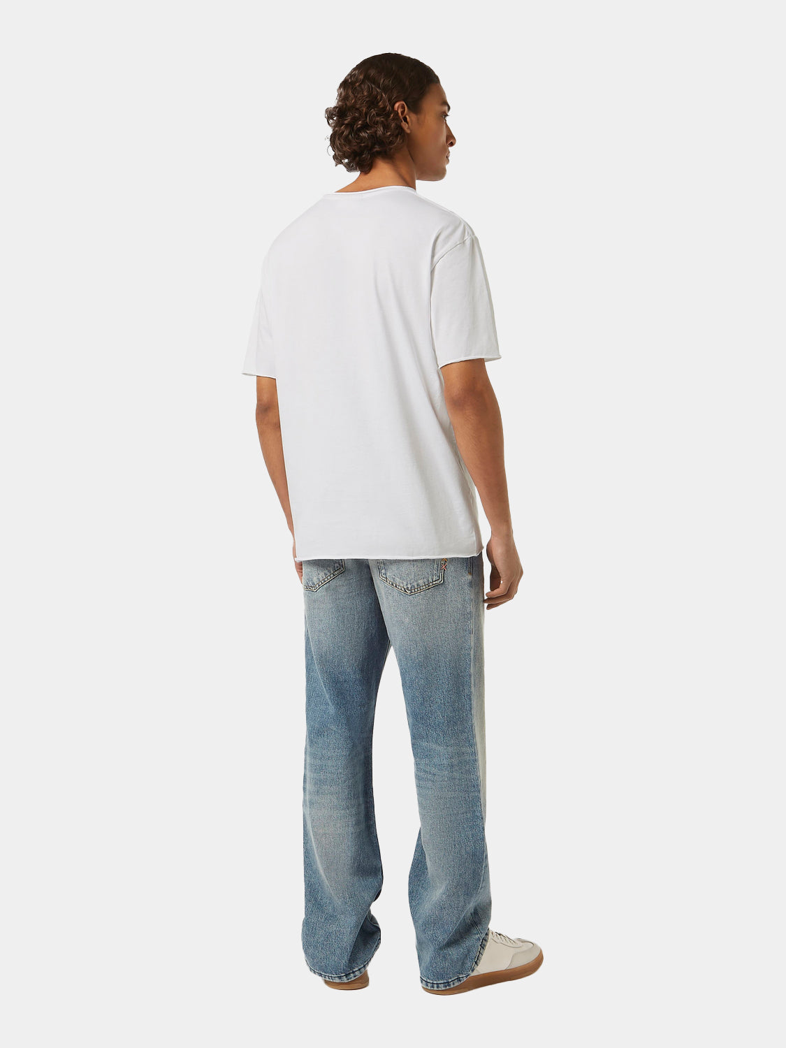 Raw edge t-shirt - Scotch & Soda NZ