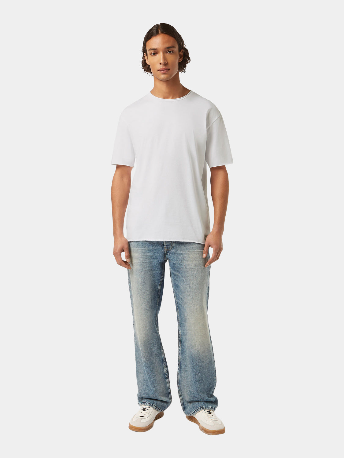 Raw edge t-shirt - Scotch & Soda NZ