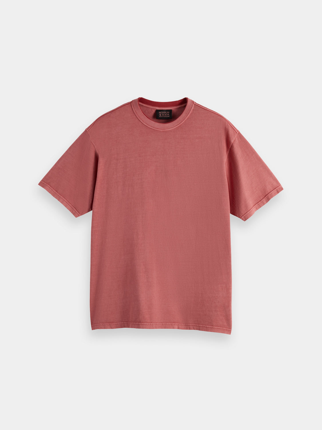 Garment-dyed t-shirt - Scotch & Soda NZ