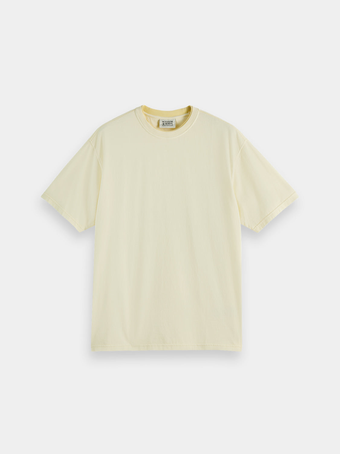 Garment-dyed t-shirt - Scotch & Soda NZ