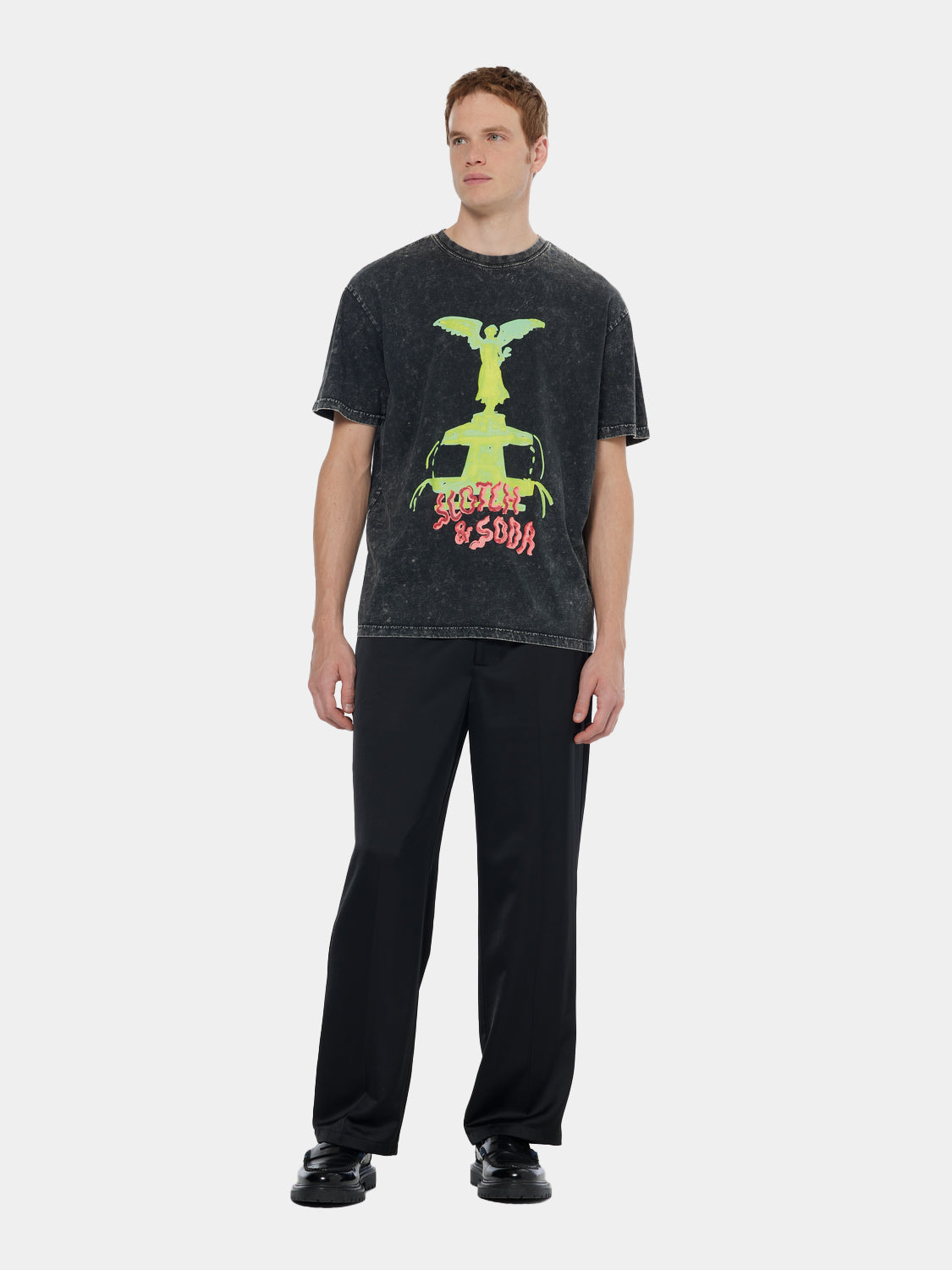 Washed artwork t-shirt