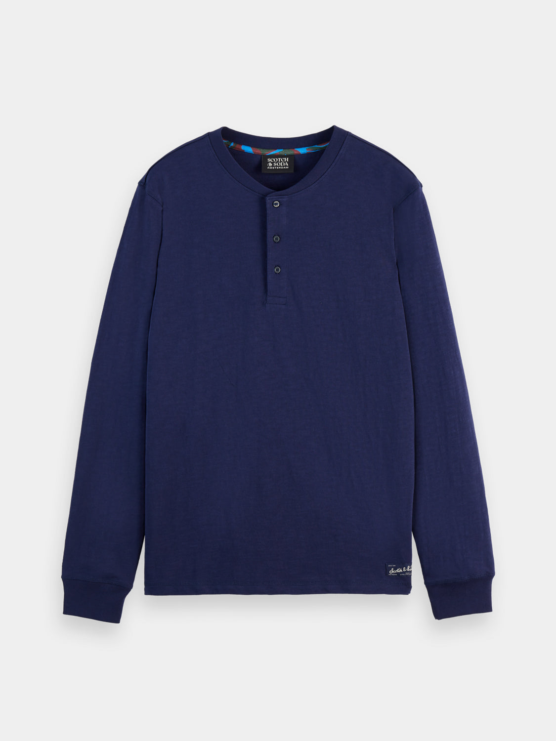 Slub henley t-shirt